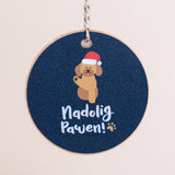 Addurn Nadolig Pawen - Ci