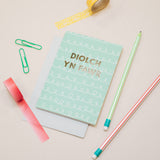 Pecyn o gardiau diolch Cymraeg - Casgliad Dyddiau Llawen