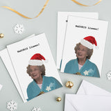 Welsh Christmas Cards - Set of 4, 8 or 12 'NaDORIS Llawen' - Gavin and Stacey