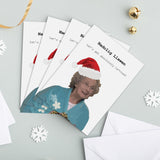 Welsh Christmas Cards - Set of 4, 8 or 12 'Nadolig Llawen' Doris - Gavin and Stacey