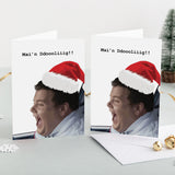 Welsh Christmas Cards - Set of 4, 8 or 12 'Mai'n Ddolig!' Smithy - Gavin and Stacey