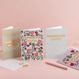 Bocs o 10, 15, 20 neu 30 cerdyn Cymraeg - Pen-blwydd, diolch a mwy