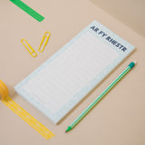 Llyfryn rhestr 'Ar Fy Rhestr' DL