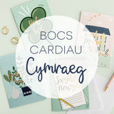 Bocs o 10, 15, 20 neu 30 cerdyn Cymraeg - Pen-blwydd, diolch a mwy