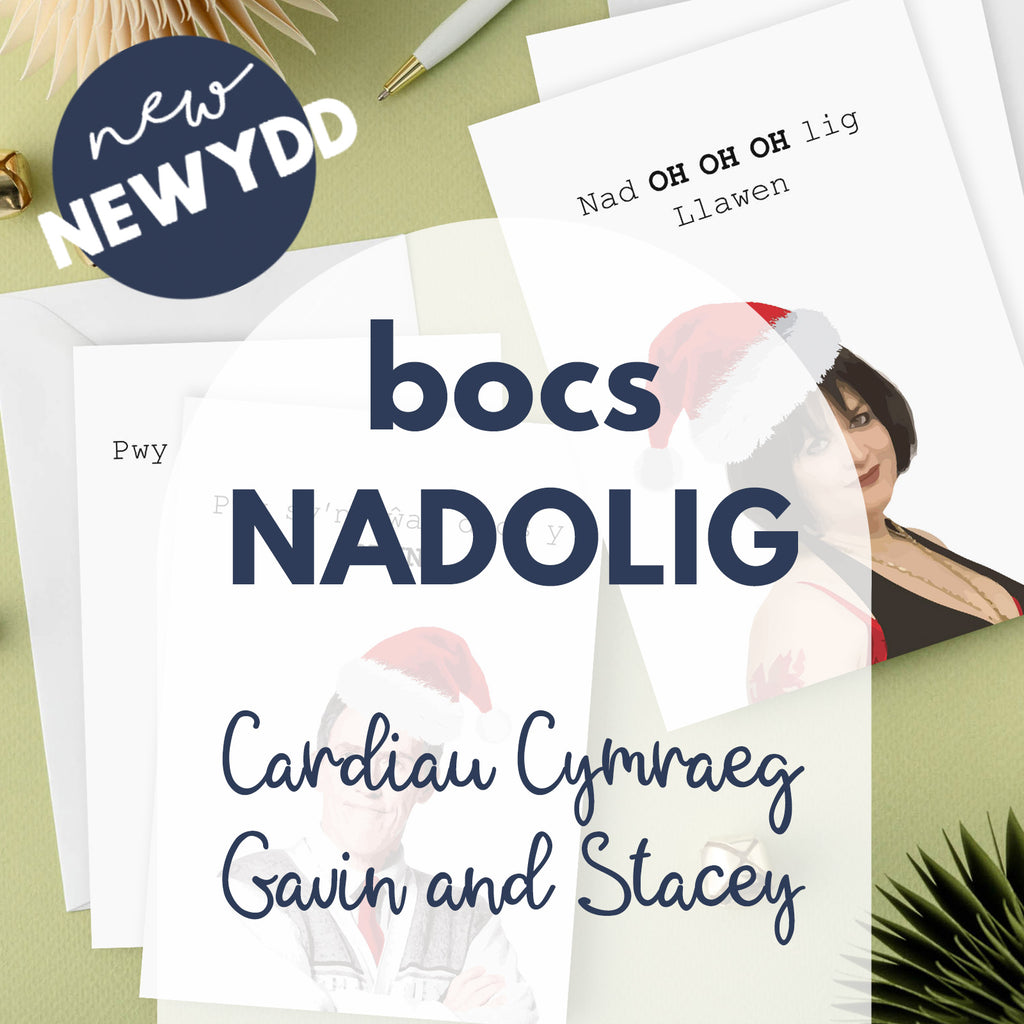 Mystery box of Welsh Christmas cards - Gavin and Stacey collection
