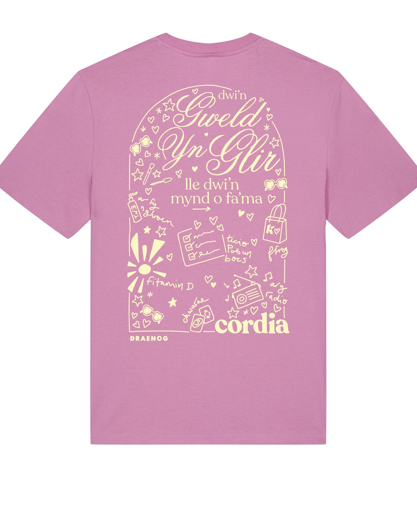 Cordia - Gweld yn Glir Welsh T-shirt