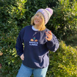 Siwmper Nadolig Cymraeg Nadolig Llawen efo Draenogod