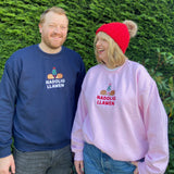 Siwmper Nadolig Cymraeg Nadolig Llawen efo Draenogod