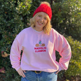 Siwmper Nadolig Cymraeg Nadolig Llawen efo Draenogod