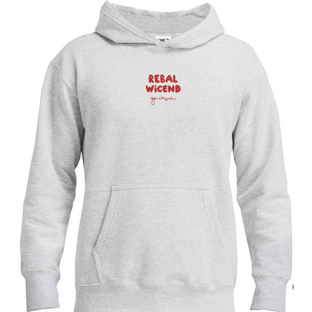 Rebal Wicend Welsh Hoodie