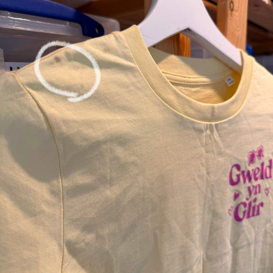 SECONDS SALE Cordia - Gweld yn Glir Welsh T-shirt