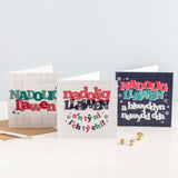 Cerdyn 'Nadolig Llawen'