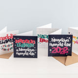 Cerdyn 'Nadolig Llawen a Blwyddyn Newydd Dda'