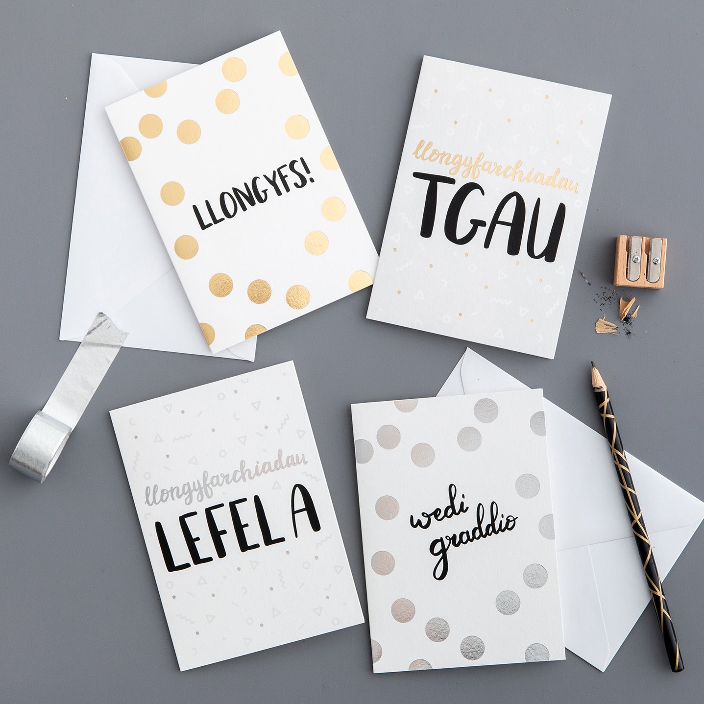 Cardiau Llongyfarchiadau / Welsh congratulations cards