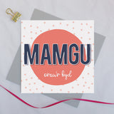 Cerdyn Mamgu orau'r byd / Welsh Mother's Day card