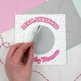 Cerdyn crafu Sul y Mamau / Welsh Mother's day scratch card 'I Fam Arbennig ar Sul y Mamau'