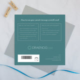 Back of a secret message scratch card