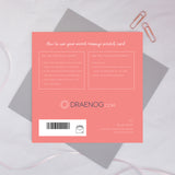 Back of secret message scratch card