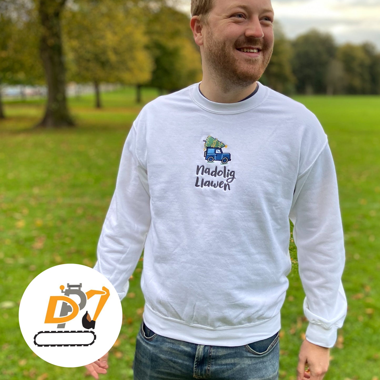 Siwmper Nadolig Llawen - The DPJ Foundation