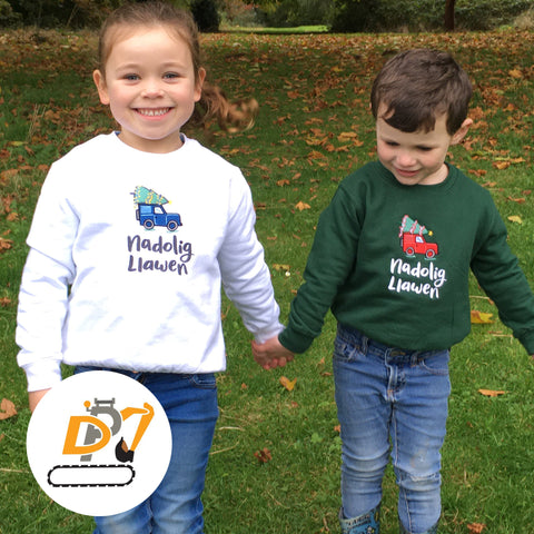 Nadolig Llawen Welsh Christmas Jumper - The DPJ Foundation - Children's