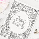 Taflen lliwio AM DDIM - Pasg hapus