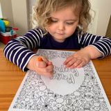 Taflen lliwio AM DDIM - Pasg hapus