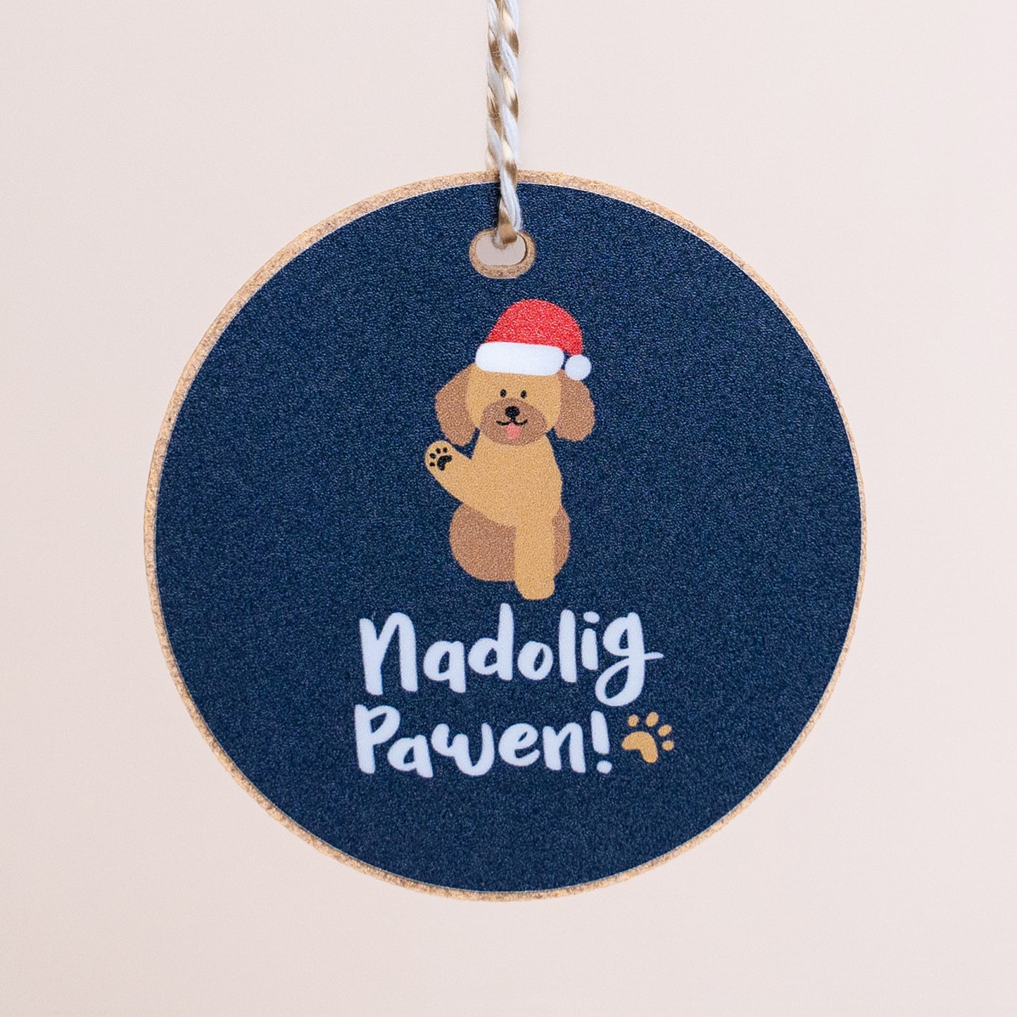 Addurn Nadolig Pawen - Ci