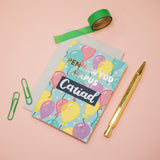Welsh birthday card 'Pen-blwydd hapus Cariad' for my love