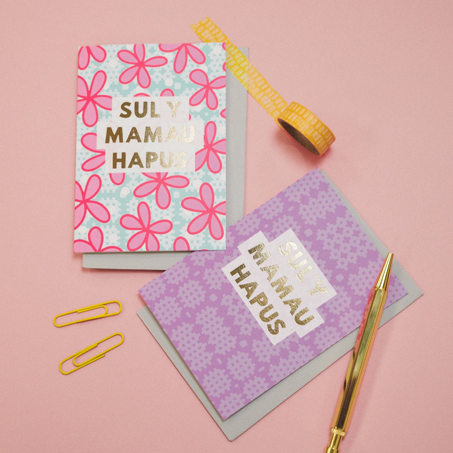 Welsh Mother's day card 'Sul y Mamau Hapus' flowers