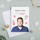 Welsh Christmas Cards - Set of 4, 8 or 12 'Beveragini' Smithy - Gavin and Stacey