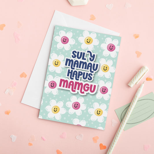 Cerdyn Sul y Mamau Hapus Mamgu