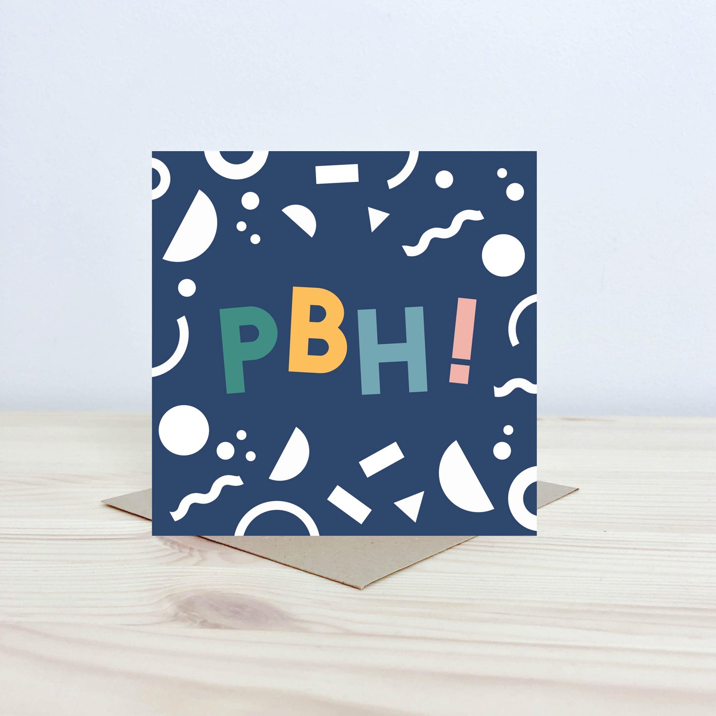Cerdyn pen-blwydd 'PBH!' - Nansi Nudd