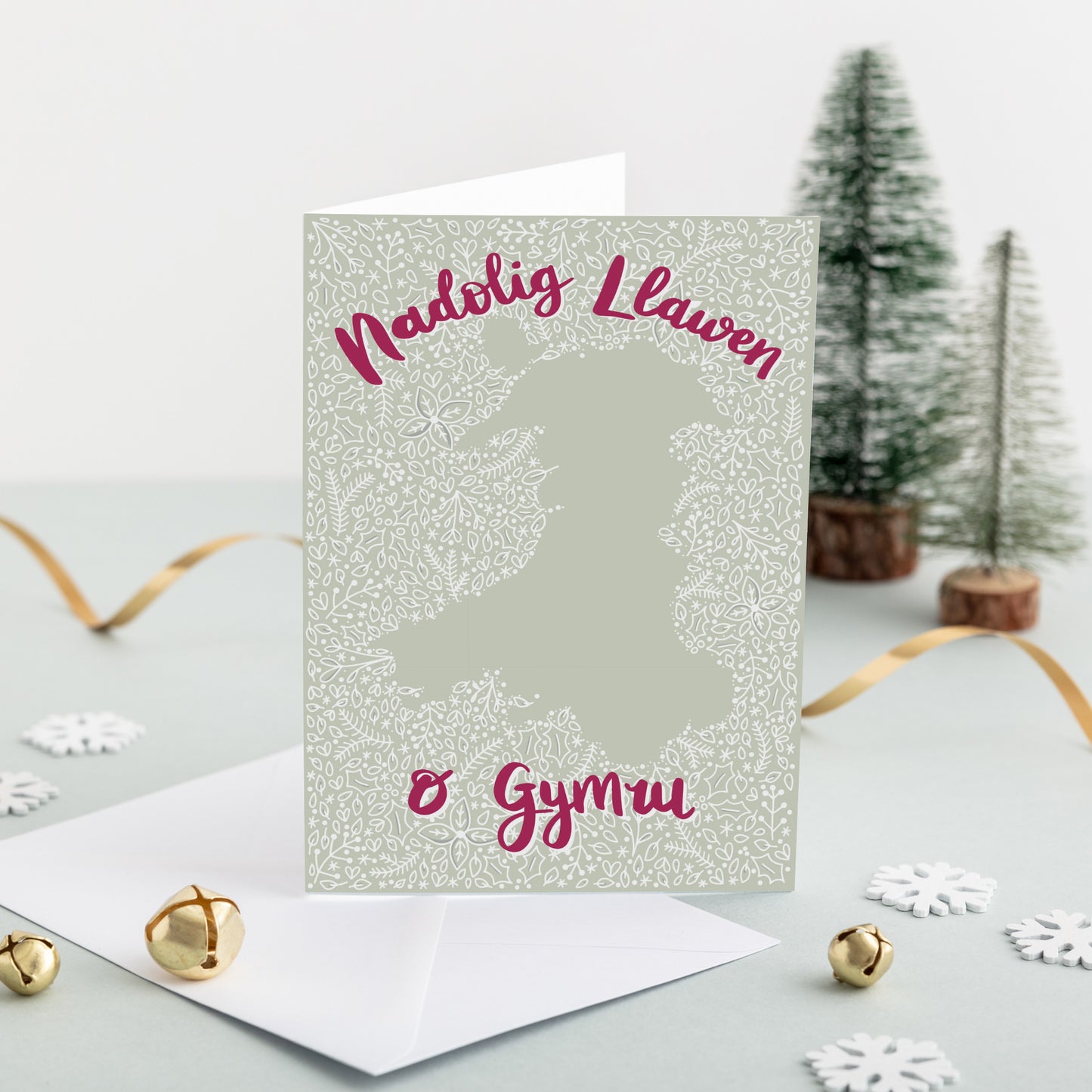 Mystery box of Welsh Christmas cards - Hapus Fy Myd collection
