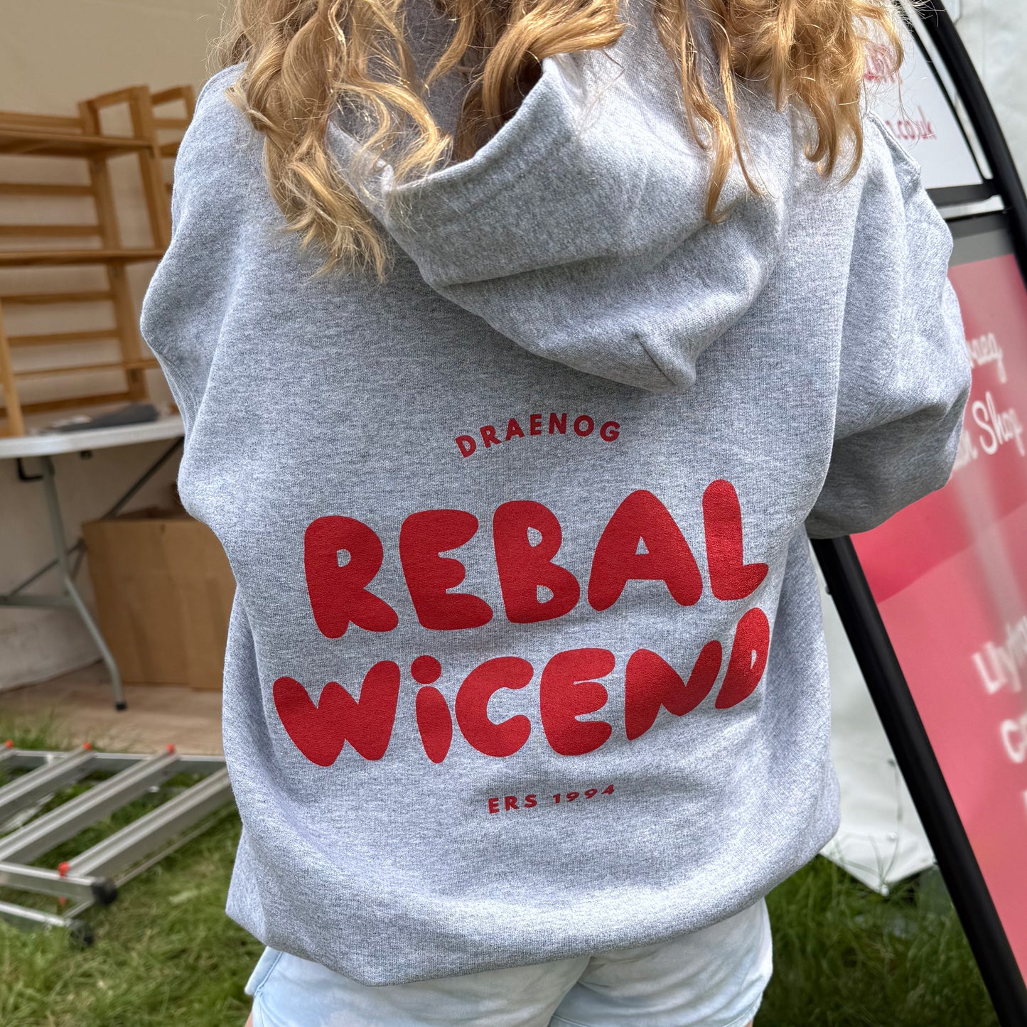 Rebal Wicend Welsh Hoodie