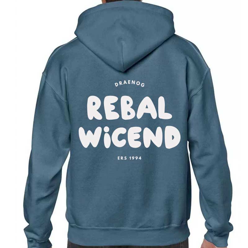 Rebal Wicend Welsh Hoodie