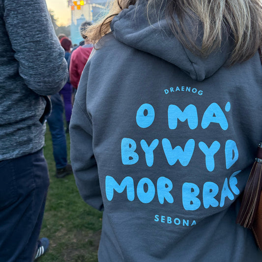 PRE-ORDER Sebona Fi - Yws Gwynedd Welsh Hoodie