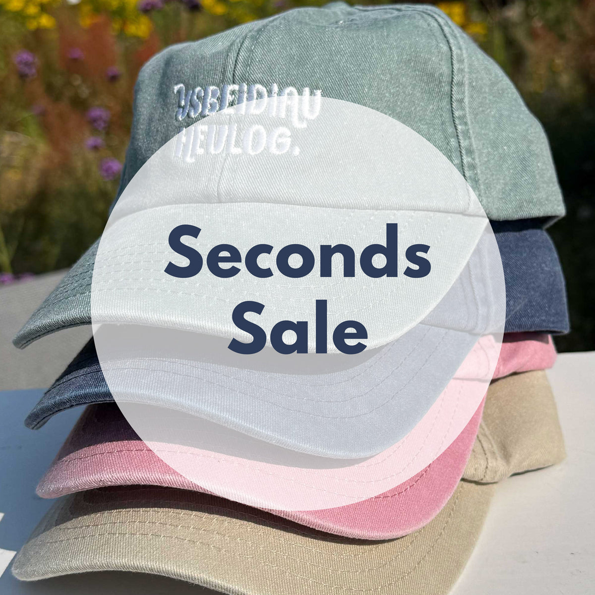 SECONDS SALE Welsh Ysbeidiau Heulog Cap