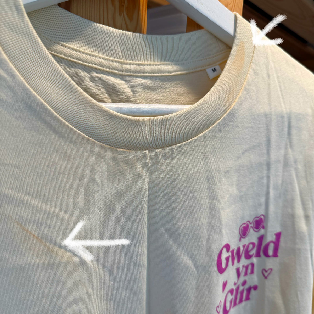 SECONDS SALE Cordia - Gweld yn Glir Welsh T-shirt