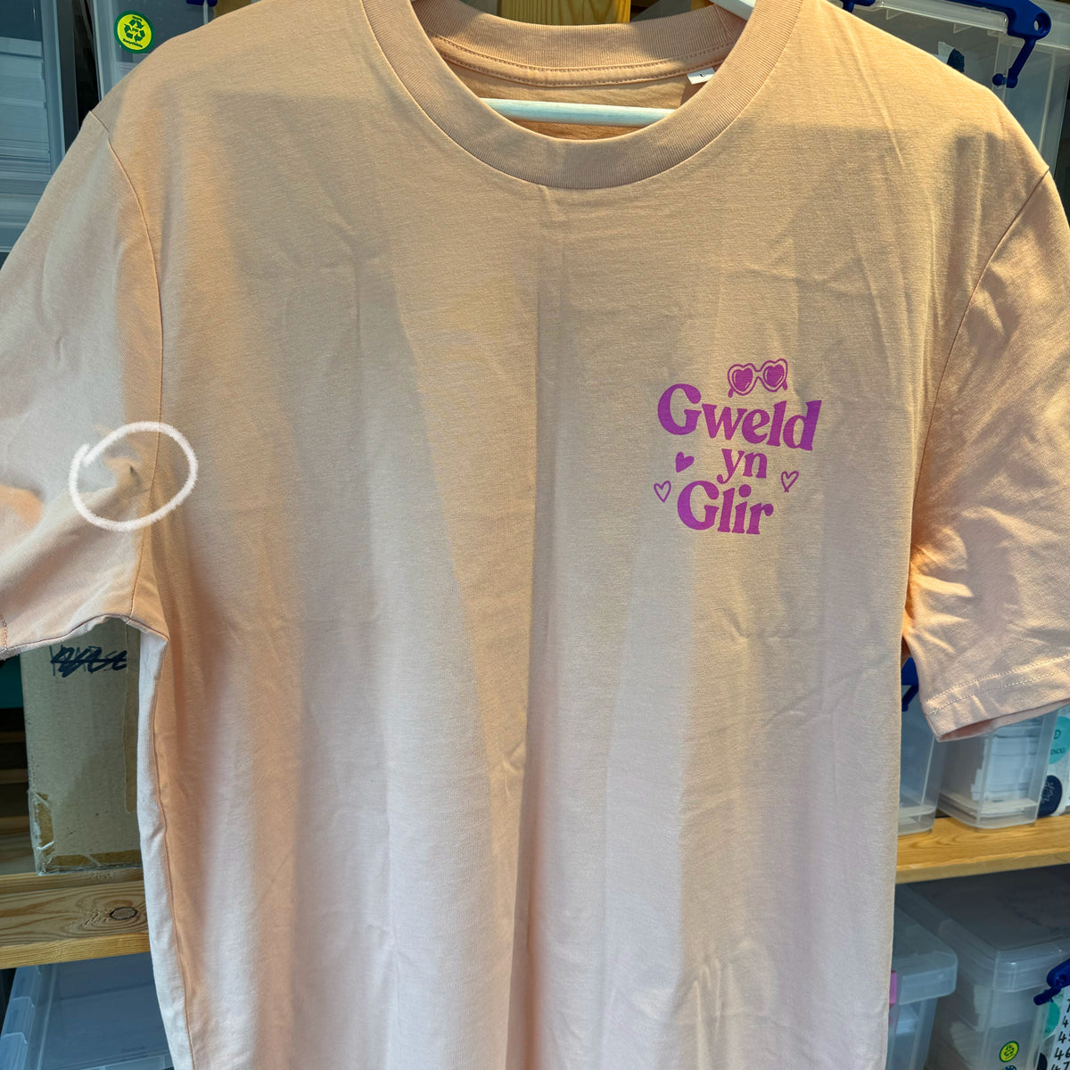 SECONDS SALE Cordia - Gweld yn Glir Welsh T-shirt