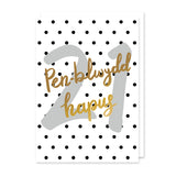 Cerdyn Cymraeg pen-blwydd hapus 21 / Welsh 21 birthday card
