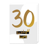 Cerdyn Cymraeg pen-blwydd hapus 30 / Welsh 30 birthday card