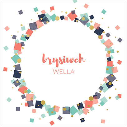 Welsh get well soon card 'Brysiwch wella' cerdyn Cymraeg - Draenog