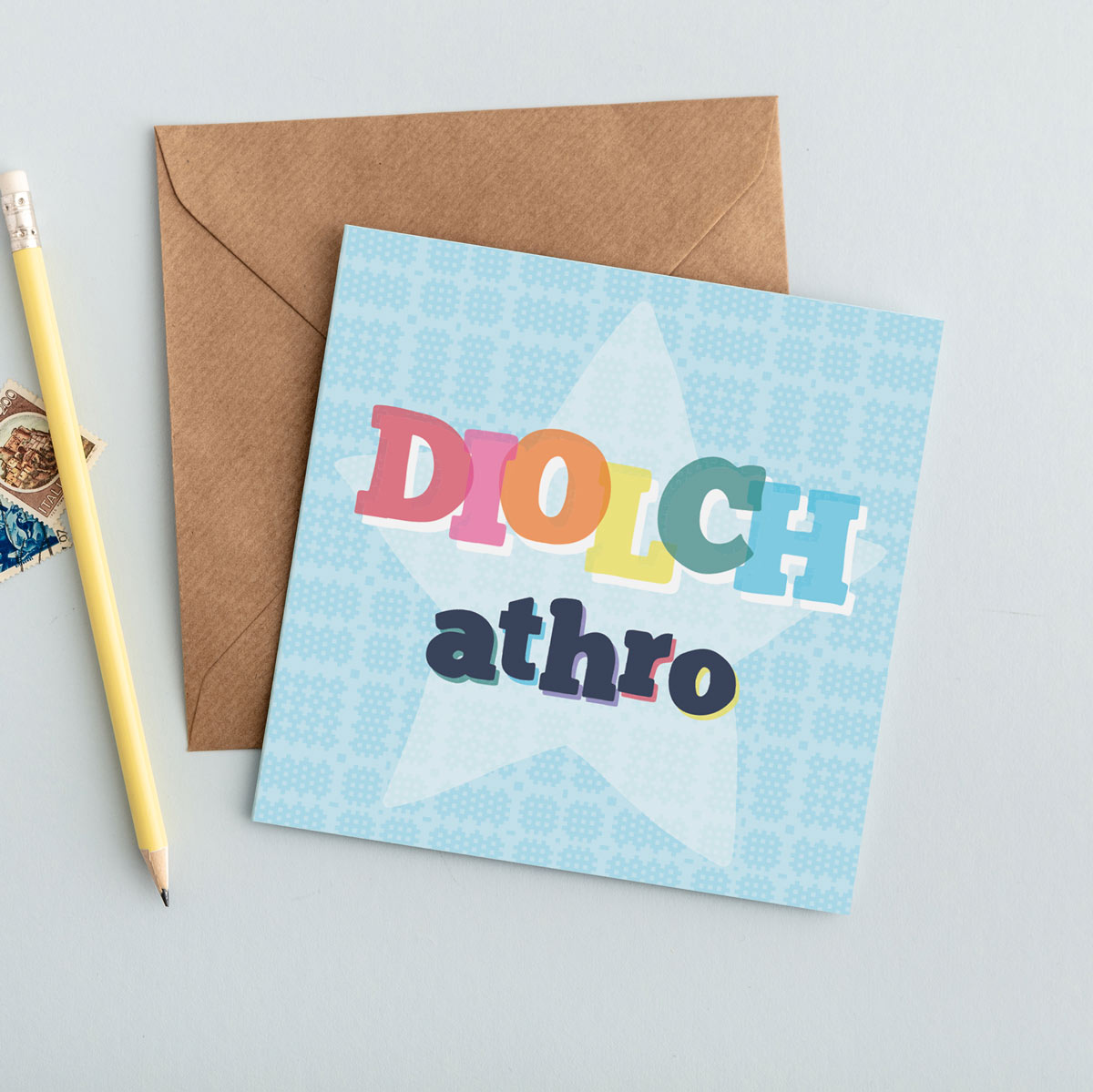Cerdyn Diolch athro