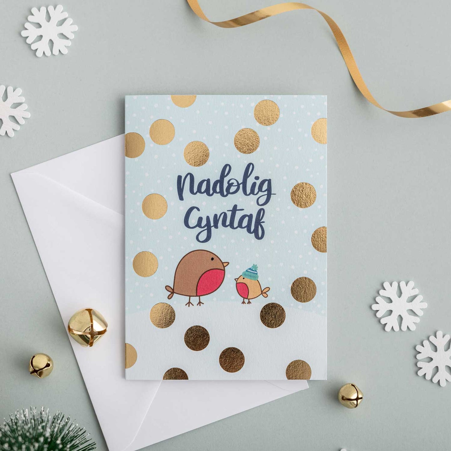Mystery box of Welsh Christmas cards - Hapus Fy Myd collection