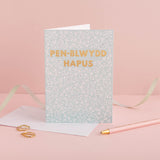Set of Welsh birthday cards - Hapus Fy Myd Collection 2
