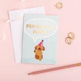Set of Welsh birthday cards - Hapus Fy Myd Collection 3