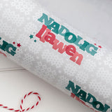 Christmas gift wrap - Enfys