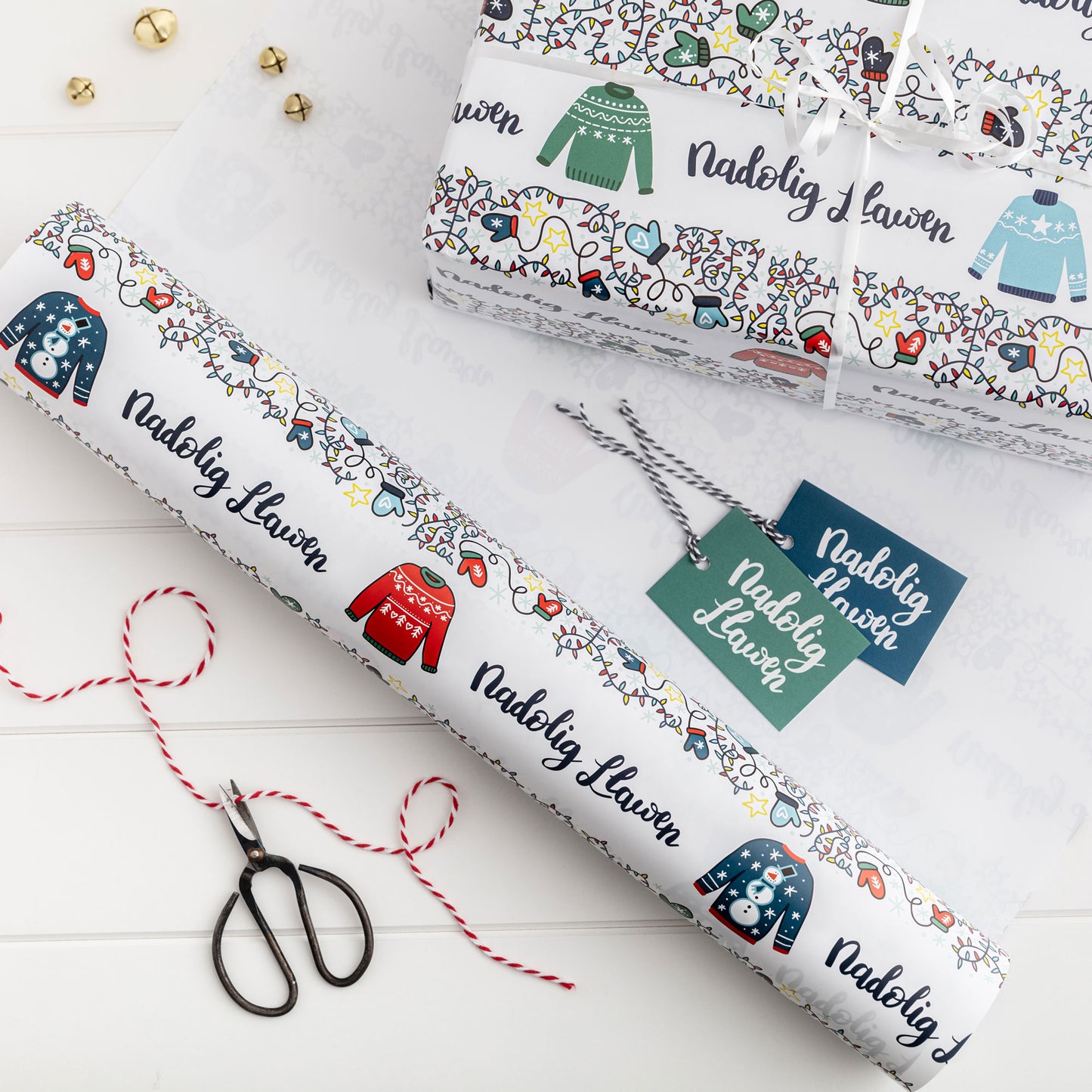 Christmas gift tags - Nadolig Llawen