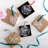 Personalised Thank You Decoration 'Diolch'