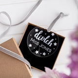 Personalised Thank You Decoration 'Diolch'